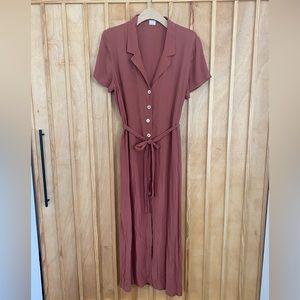 Aritzia Wilfred shirt Dress size L